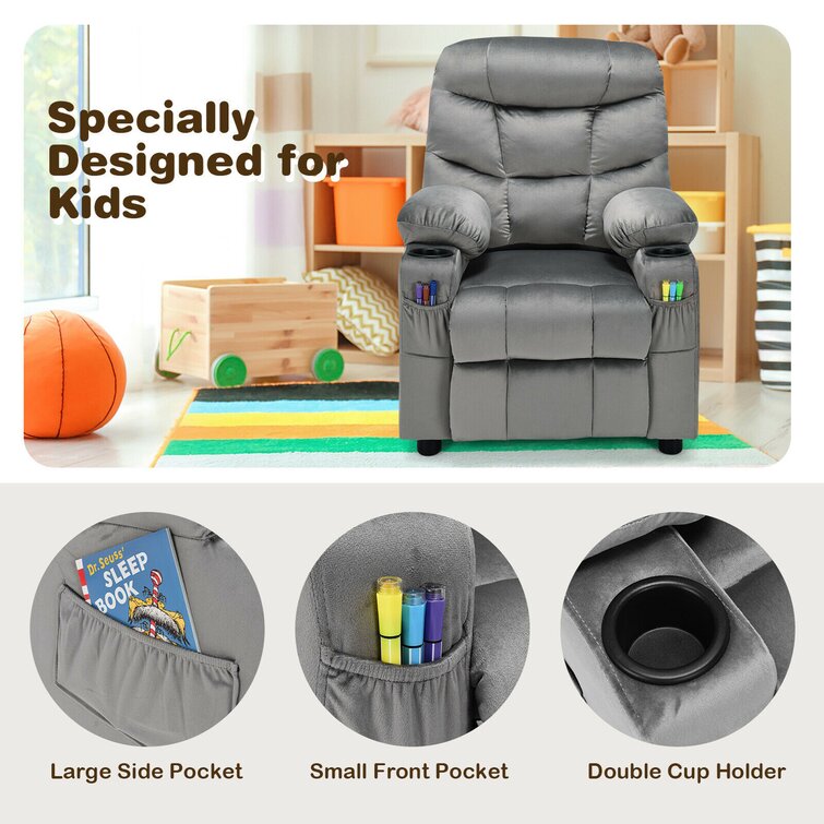 Wayfair best sale kids recliner